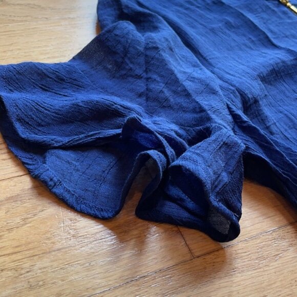 Harve Bernard short sleeve blue top size medium - Picture 4 of 6